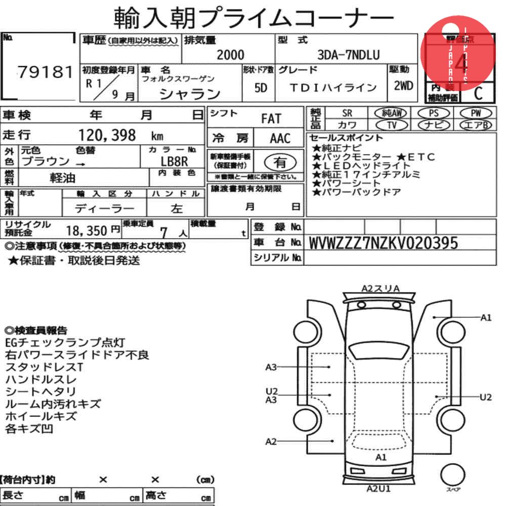 Auction Card