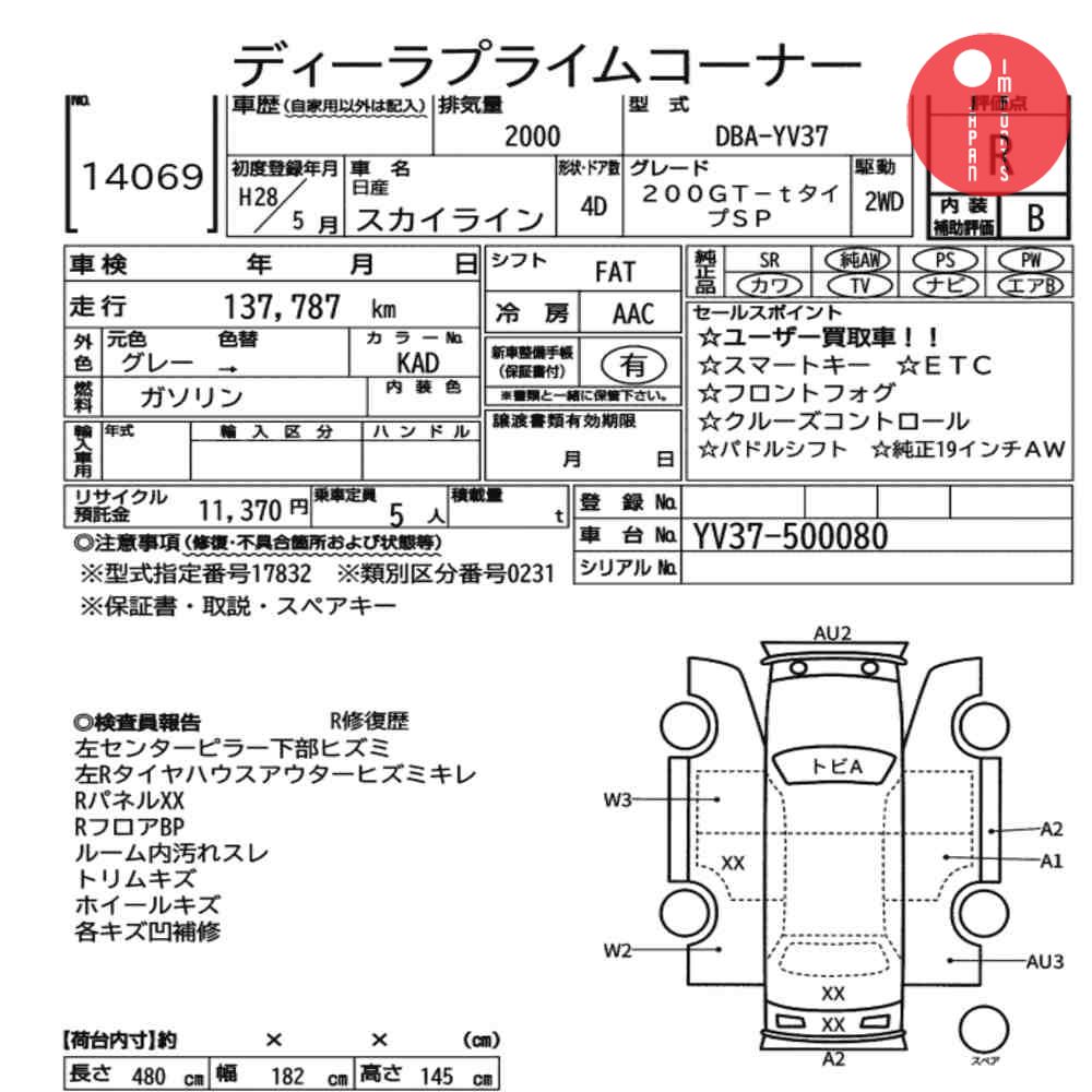 Auction Card
