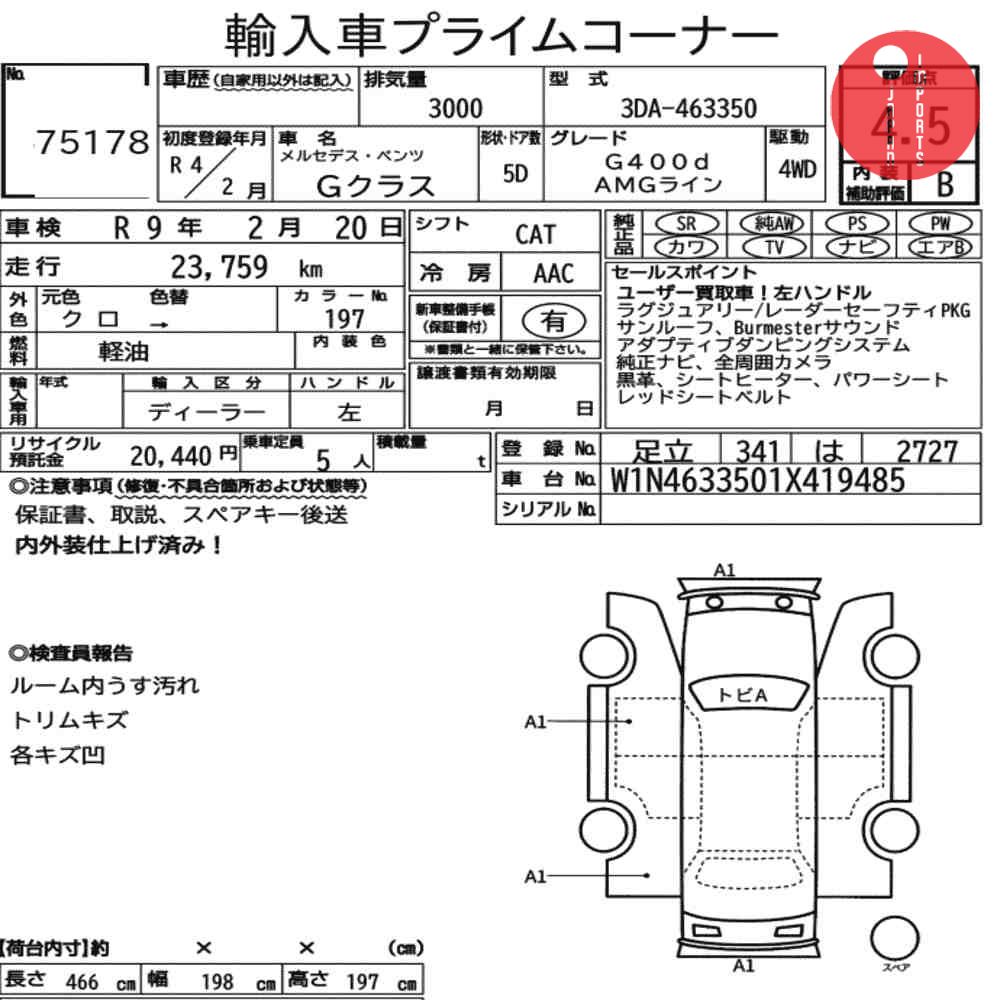 Auction Card