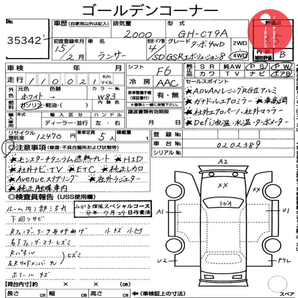 Auction Card