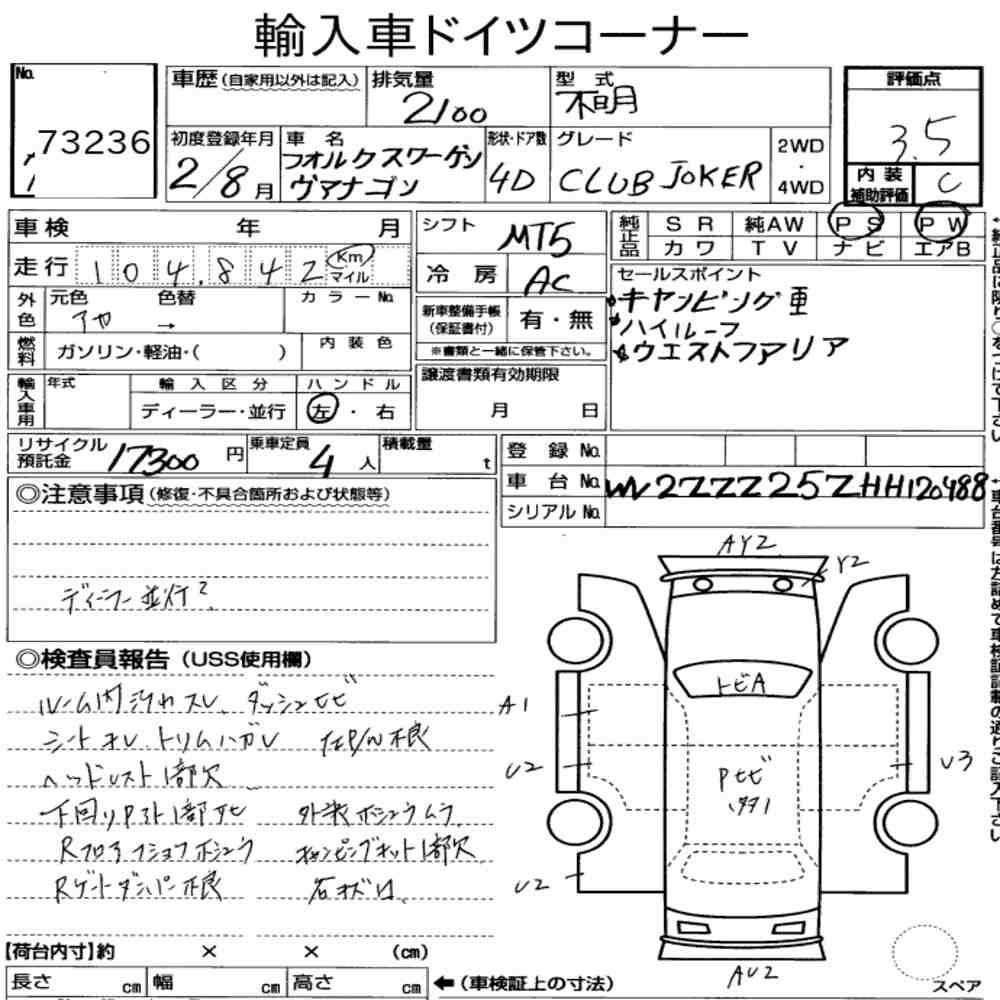 Auction Card