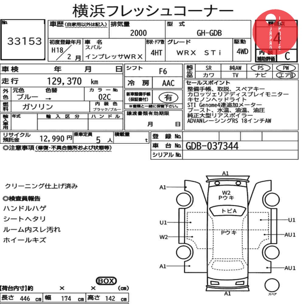 Auction Card