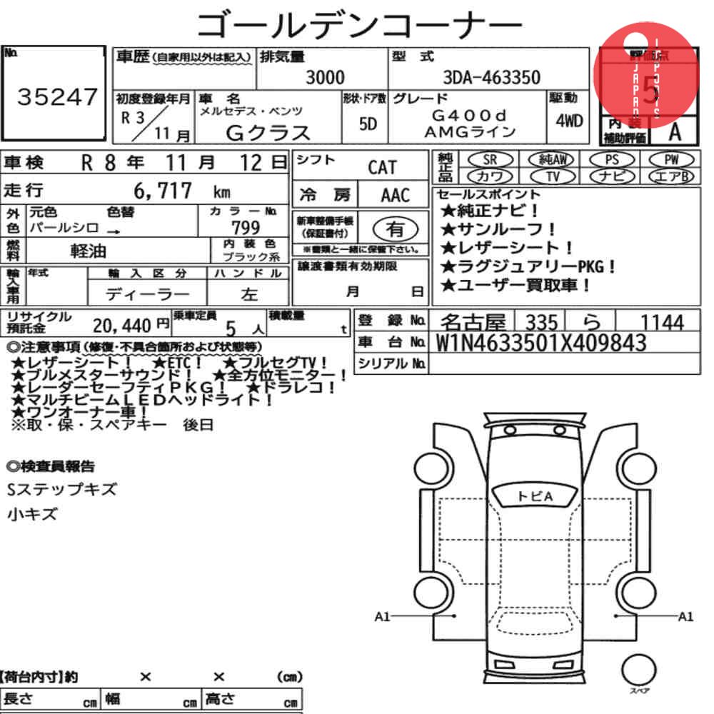 Auction Card