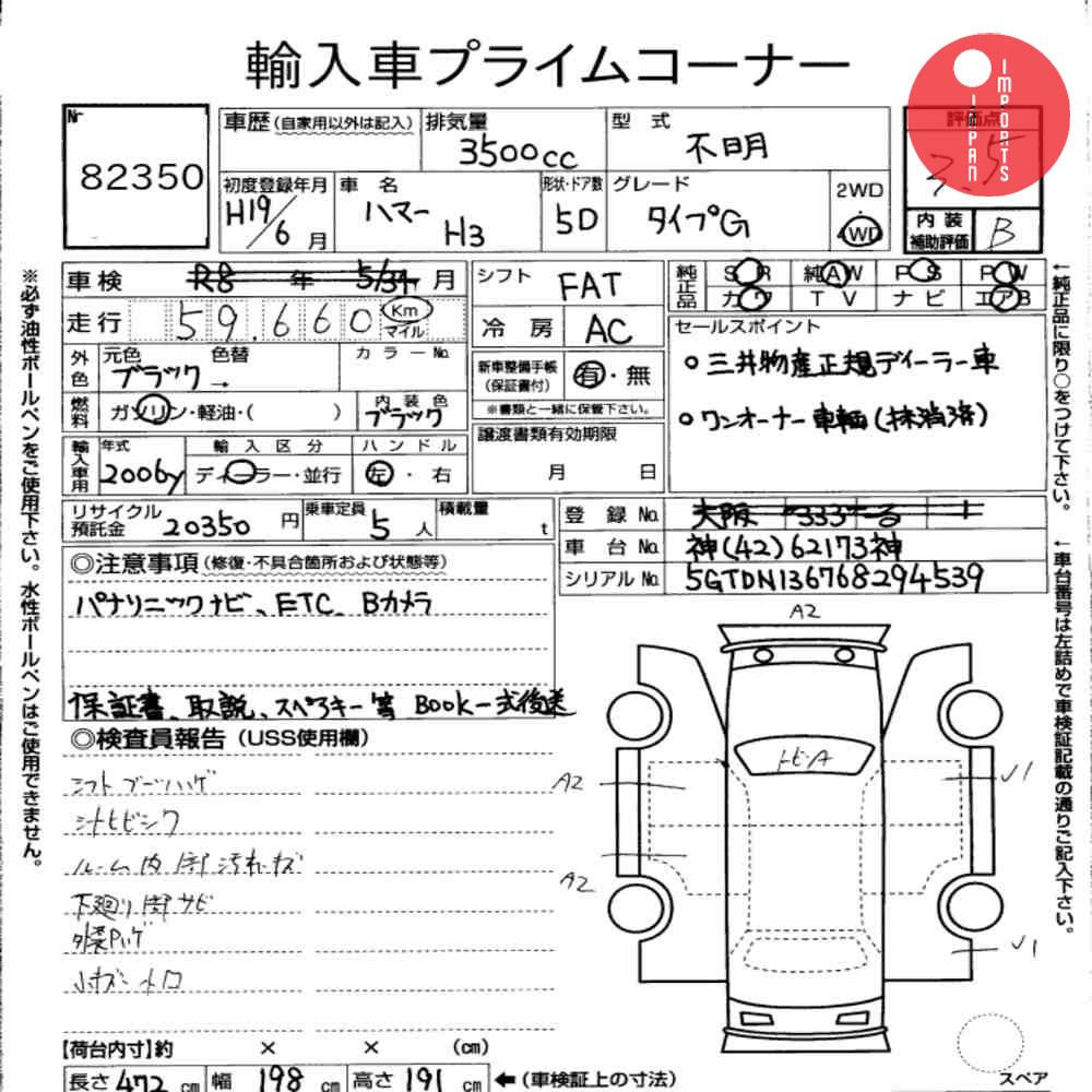 Auction Card