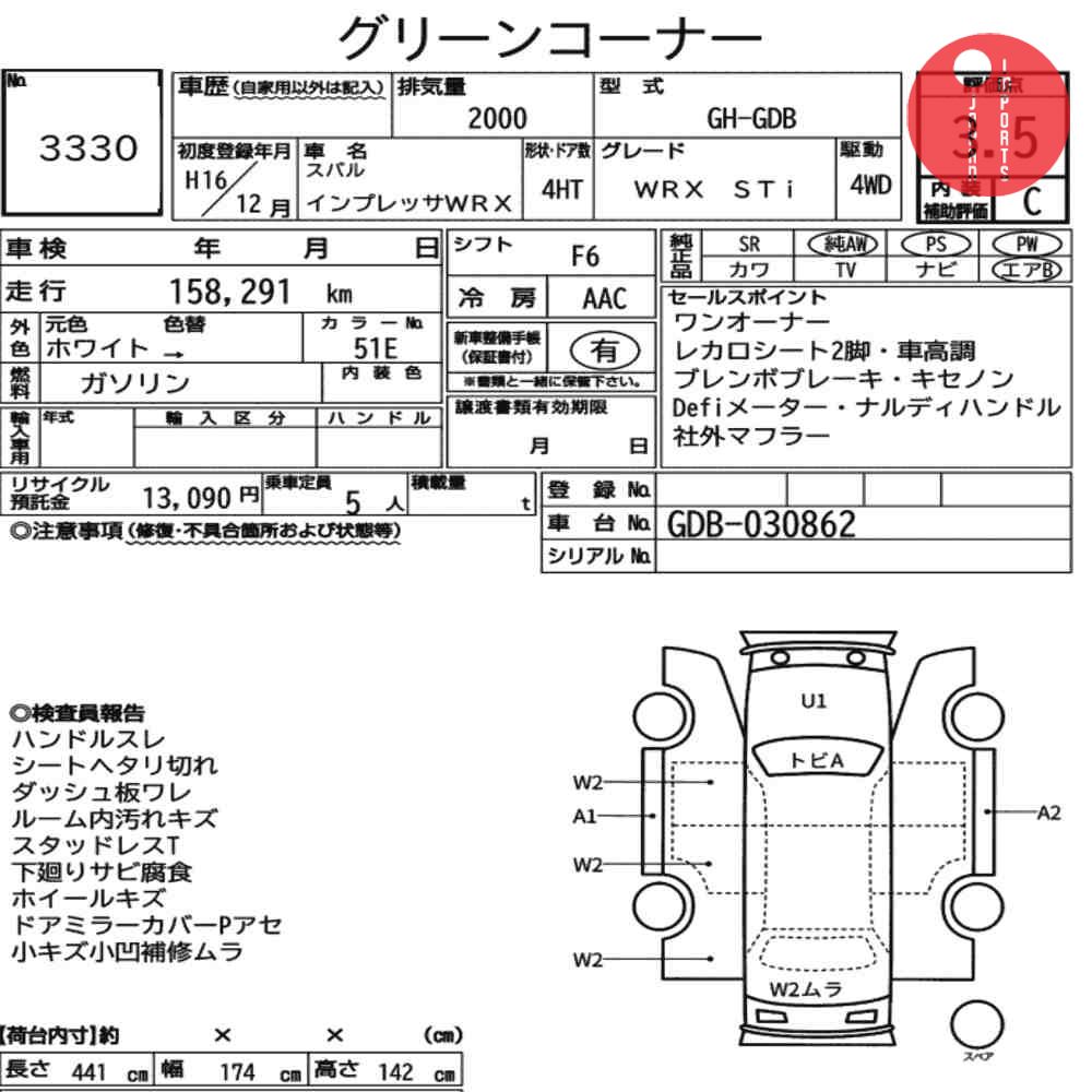 Auction Card