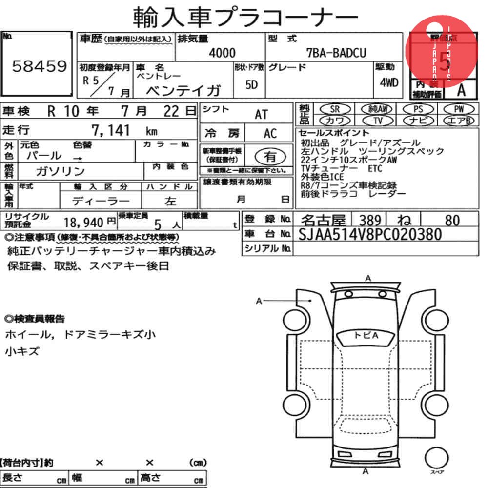 Auction Card