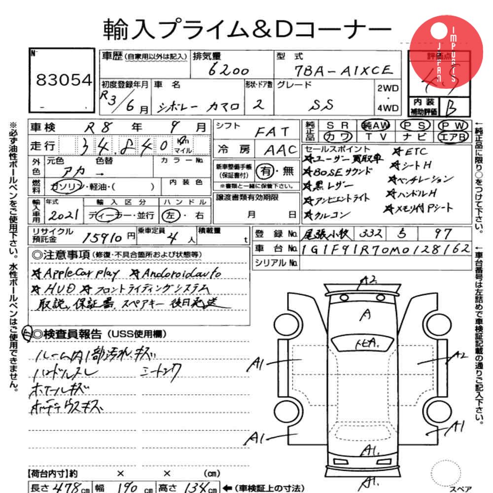 Auction Card
