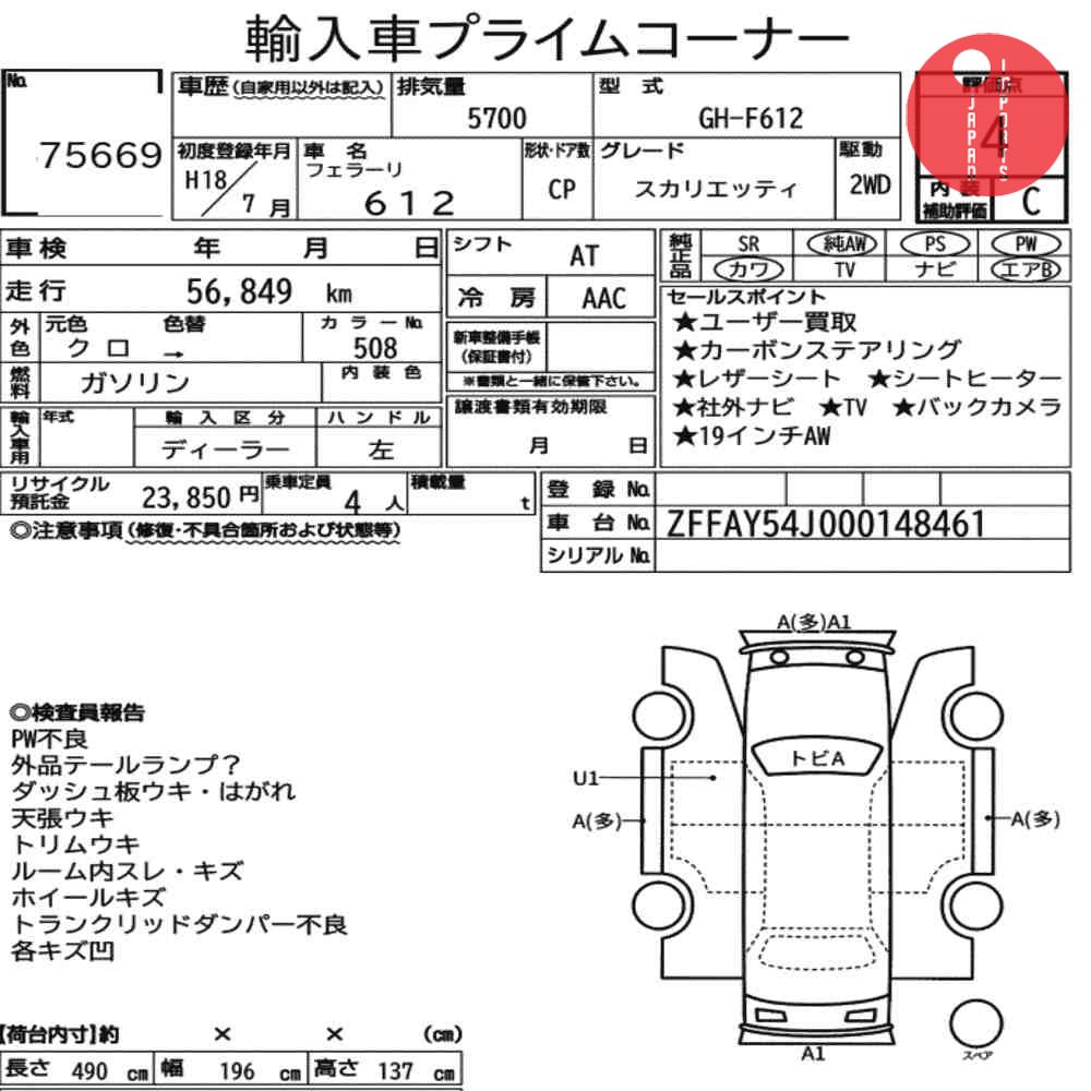 Auction Card
