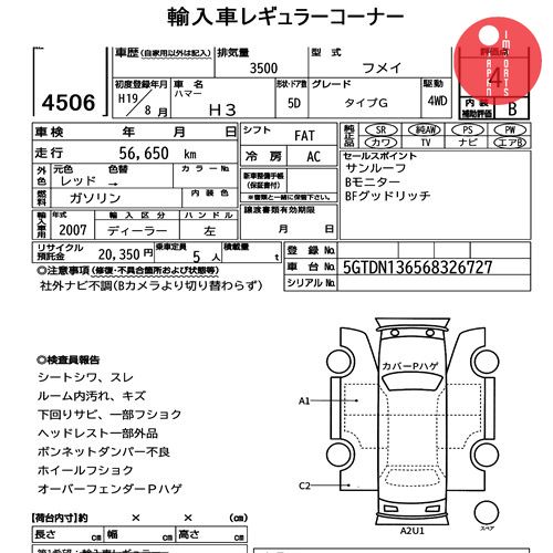 Auction Card