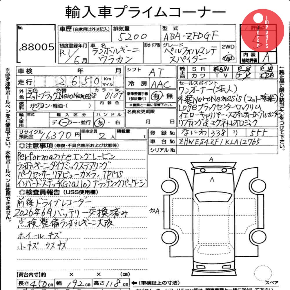 Auction Card