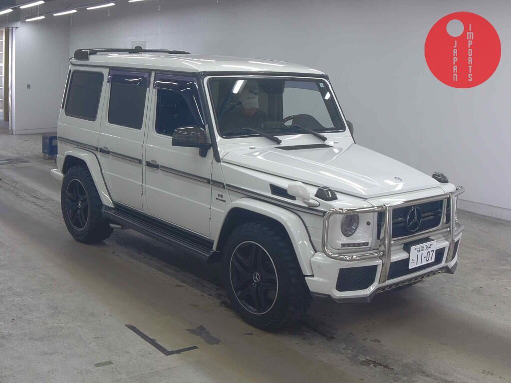 MERCEDES BENZ                                                                      G-CLASS 5D 4WD       G63 AMG