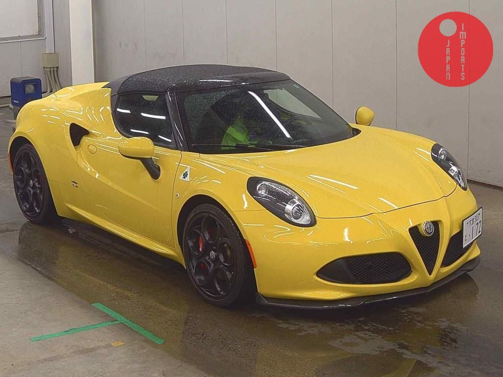 ALFA ROMEO                                                                      4C SPIDER       BASE GRADE